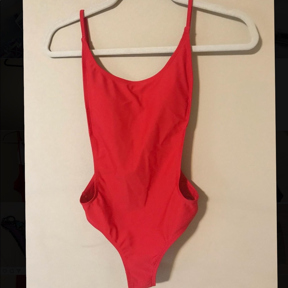 Backless One Piece bathing suit
